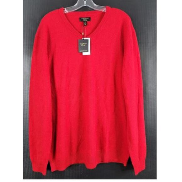 NWT Red Club Room Cashmere Sweater, Size: XXL $149 - Picture 2 of 5